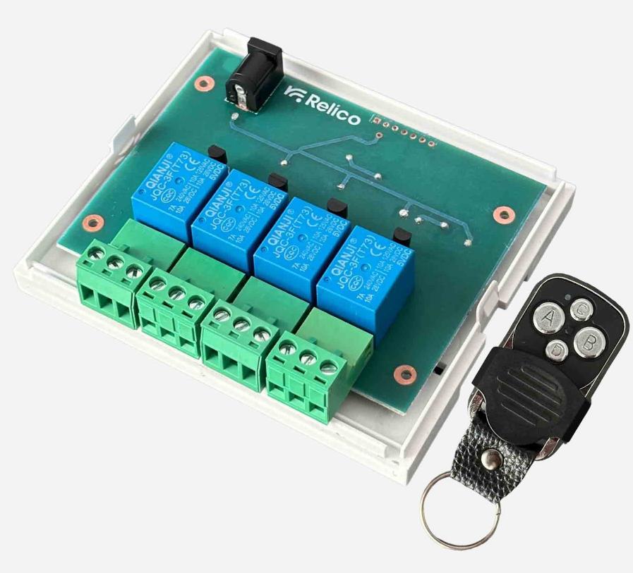 کنترل از راه دور 4 کانال